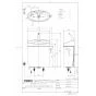 TOTO CS400BM+SH401BA+TCF4724 ピュアレストEX+アプリコットF2 取扱説明書 商品図面 施工説明書 分解図 ピュアレストEX+アプリコットF2 商品図面1